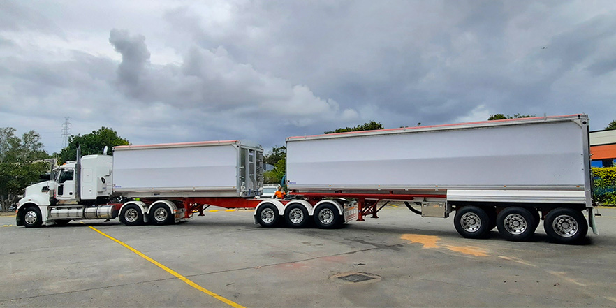 B-Doubles - Tefco Trailers